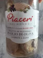 Mängden socker i Filetti di sgombro in olio d'oliva