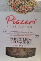 Mängden socker i Riso parboiled e selvaggio