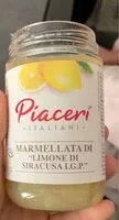 Mängden socker i Marmellata di “limoni di siracusa I.G.P”