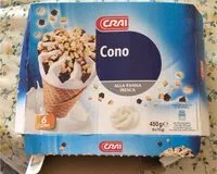 Mängden socker i Cono alla panna