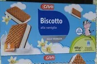 Mängden socker i Biscotto alla vaniglia CRAI