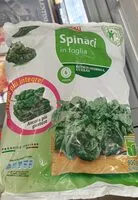 Mängden socker i Spinaci in foglia