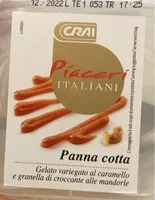 Mängden socker i Gelato Panna Cotta