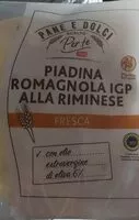 Mängden socker i Piadina romagnola fresca