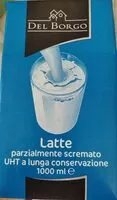 Mängden socker i Latte parzialmente scremato