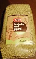 Mängden socker i Lenticchie verdi giganti