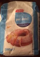 Mängden socker i Farina di grano tenero tipo 00 per dolci