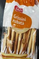 Mängden socker i Grissini Rubatà