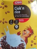 Mängden socker i Ciok'n rice