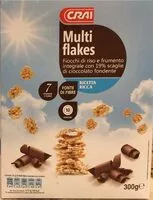 Mängden socker i Multi flakes cioccolato fondente