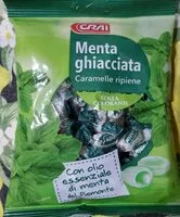 Mängden socker i Caramelle ripiene menta ghiacciata
