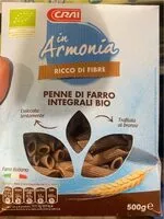 Mängden socker i Penne di farro integrali
