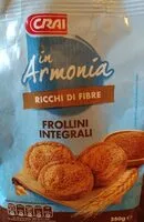 Mängden socker i Frollini integrali