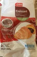 Mängden socker i Croissant con crema al cioccolato