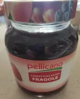 Mängden socker i confettura extra fragole