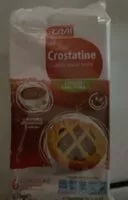 Mängden socker i Crostatine