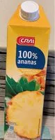 Mängden socker i 100%ananas