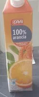 Mängden socker i Succo d'arancia 100% Crai