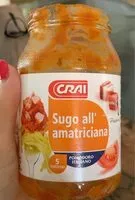Mängden socker i Sugo all’amatriciana
