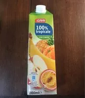 Mängden socker i 100% tropicale
