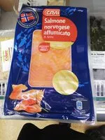 Mängden socker i Salmone norvegese affumicato crai