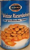 Mängden socker i Weisse Riesenbohnen in griechischer Sauce