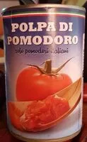 Mängden socker i Polpa di pomodoro