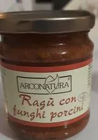 Mängden socker i Ragù con funghi porcini