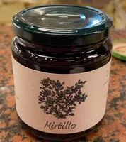 Mängden socker i Preparazione di mirtillo