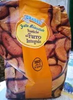 Mängden socker i Fette biscottate rustiche al farro integrale