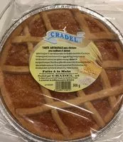 Mängden socker i Tarte artisanale aux 4 céréales