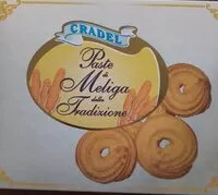 Mängden socker i Paste di Meliga della Tradizione