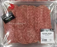 Mängden socker i Saucisson Milano haché très fin