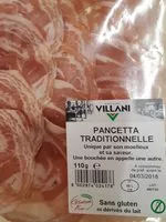 Mängden socker i Pancetta traditionnelle