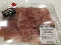 Mängden socker i SPECK DELLE ALPI