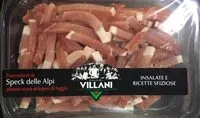 Mängden socker i Speck delle Alpi