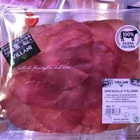 Mängden socker i Bresaola italiana