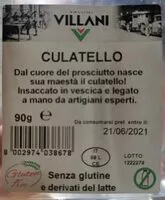 Mängden socker i Culatello