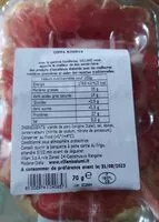 Mängden socker i Coppa gran riserva