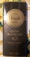 Mängden socker i cuor di cacao 85%