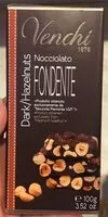 Mängden socker i Nocciolato fondente