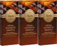 Mängden socker i Orange Cocoa Cream Filled Dark Chocolate Bar, 3 Pack By Venchi