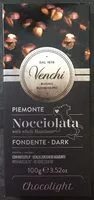 Mängden socker i Venchi Piemonte Nocciolata - Dark