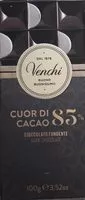Mängden socker i Cuor di cacao 85%