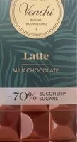 Mängden socker i Cioccolata latte -70%zuccheri