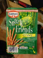 Mängden socker i Snack friends sticks