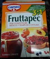 Mängden socker i Fruttapec