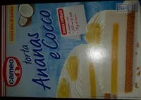 Mängden socker i Torta ananas e coco