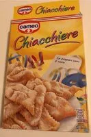 Mängden socker i Chiacchere