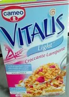Mängden socker i Vitalis Light - Muesli croustillant framboises - Dr Oetker